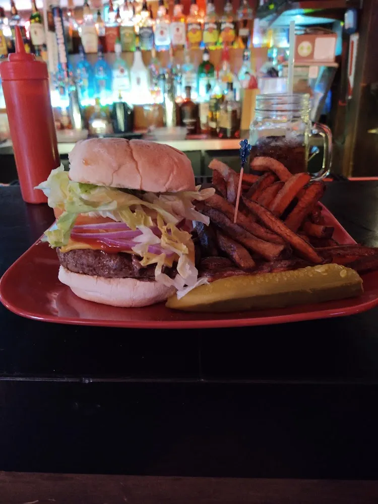 Cheeseburger and Fries